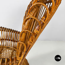 Load image into Gallery viewer, Rattan armchair by Antonio Dal Vera, 1960s