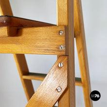 Load image into Gallery viewer, Wooden staircase by Fabbrica Scale Alberti, 1960s