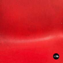 画像をギャラリービューアに読み込む, Stackable chairs in red plastic and black metal, 2000