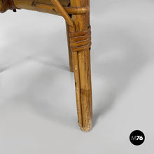 画像をギャラリービューアに読み込む, Stool in rattan, 1960s