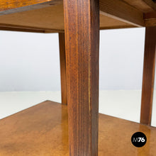 画像をギャラリービューアに読み込む, Coffee table in buxus and wood, 1930-1940s