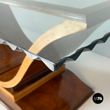 Load image into Gallery viewer, Dining table in wood and glass, 1930s