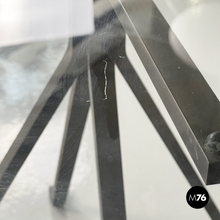 画像をギャラリービューアに読み込む, Coffee table in metal and glass Cuginetto by Enzo Mari for Driade, 1970s