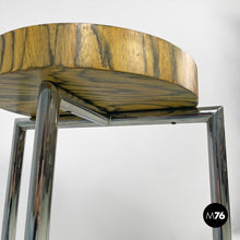 将图片加载到图库查看器,Wooden and metal coffee table, 1970s