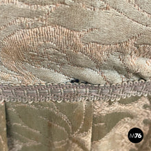 Charger l'image dans la galerie, Footrest or pouf in fabric, 1900s