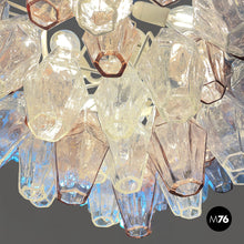 Charger l'image dans la galerie, Chandelier Poliedri by Carlo Scarpa for Venini, 1960s