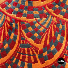 画像をギャラリービューアに読み込む, Armchairs in fabric and wood, 1970s