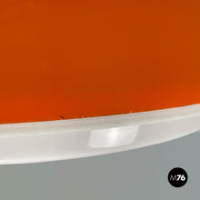 Load image into Gallery viewer, Orange plastic chandelier, 1970s
