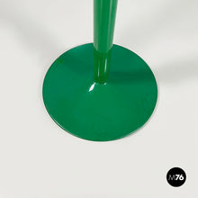 画像をギャラリービューアに読み込む, Floor coat hanger in green metal, 1970s