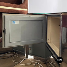 画像をギャラリービューアに読み込む, Bar cabinet with stools by Willy Rizzo, 1970s