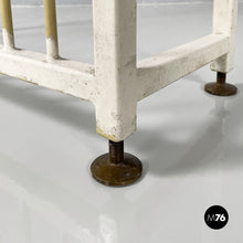 Load image into Gallery viewer, White metal radiator cover, 1950s