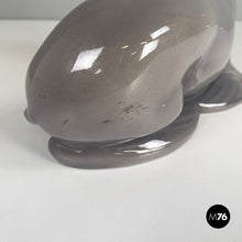 将图片加载到图库查看器,Ceramic sculpture of a sea lion by Urbano Zaccagnini, 1920s