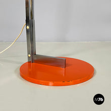 Carica l'immagine nel visualizzatore di Gallery, Floor lamp in orange metal, 1970s