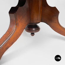 Load image into Gallery viewer, Revolving wooden bookcase, 1940s