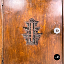 Load image into Gallery viewer, Sideboard in wood, marble and ceramic, 1930s