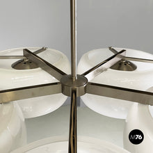 Charger l'image dans la galerie, Chandelier Pentaclinio by Vico Magistretti for Artemide, 1970s