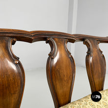 Carica l'immagine nel visualizzatore di Gallery, Armchairs in wood and fabric, 1930s