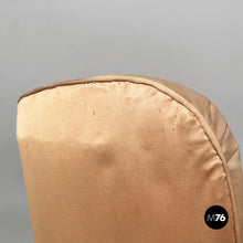 将图片加载到图库查看器,Armchairs in pink and beige silk, 1940s