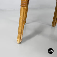 画像をギャラリービューアに読み込む, Stool in rattan, 1960s