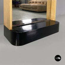 Load image into Gallery viewer, Floor mirror in light and black wood, 1930s