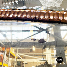 Load image into Gallery viewer, Wall mirror with acid etchings, early 1900s