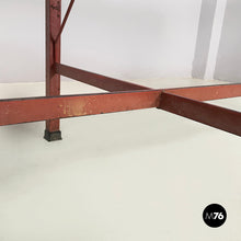 画像をギャラリービューアに読み込む, Dining table in wood, formica and iron, 1950s