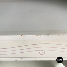 画像をギャラリービューアに読み込む, Console with mirror in gray wood by Gino Maggioni for Atelier Borsani Varedo, 1920-1930s