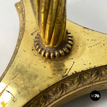 Load image into Gallery viewer, Table stand in brass and bronze, early 1900s