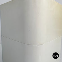 将图片加载到图库查看器,White plastic modular chest of drawers by Anna Castelli for Kartell, 1970s