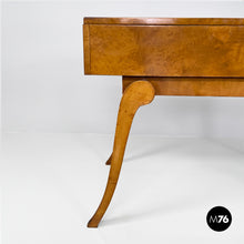 Load image into Gallery viewer, Walnut wood desk for Hille of London, 1920s