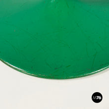 画像をギャラリービューアに読み込む, Floor coat hanger in green metal, 1970s