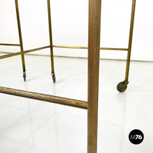 将图片加载到图库查看器,Brass and glass carts, 1960s