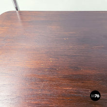 画像をギャラリービューアに読み込む, Wood and metal cart with double shelf, 1940s