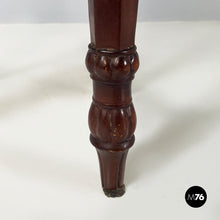 画像をギャラリービューアに読み込む, Wooden high column with brass details, 1940s