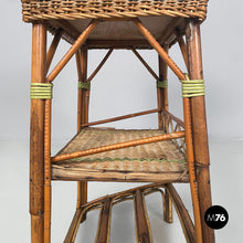 Carica l'immagine nel visualizzatore di Gallery, Cabinet in rattan, 1930s