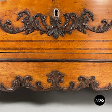 Carica l'immagine nel visualizzatore di Gallery, Sideboard with mirrors in turned wood, 1930s
