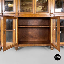 画像をギャラリービューアに読み込む, Sideboard in wood and glass, 1930s