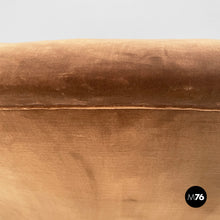 Charger l'image dans la galerie, Sofa in brown velvet, 1930s