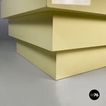 将图片加载到图库查看器,Pedestal in light yellow wood, 1980s