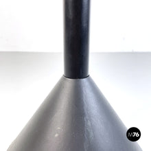 Load image into Gallery viewer, Adjustable black metal table lamp, 1980s