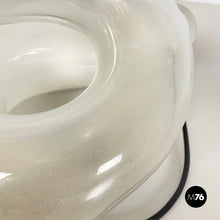 画像をギャラリービューアに読み込む, Knotted table lamp in glass, 1980s