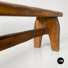 Load image into Gallery viewer, Benches in wood, 1970s