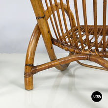 Carica l'immagine nel visualizzatore di Gallery, Armchairs in rattan, 1960s
