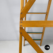 Load image into Gallery viewer, Wooden staircase by Fabbrica Scale Alberti, 1960s