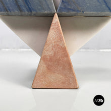 Load image into Gallery viewer, Geometric marble sculptures, 1980s
