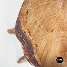 画像をギャラリービューアに読み込む, Rustic table stools in wood, 2000s