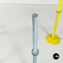 将图片加载到图库查看器,Coffe table in glass and metal rods, 1980s