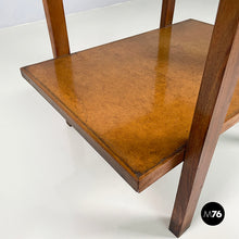 画像をギャラリービューアに読み込む, Coffee table in buxus and wood, 1930-1940s