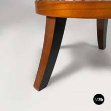 Load image into Gallery viewer, Wooden coffee table with internal fabric storage, 1930s