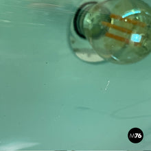 Load image into Gallery viewer, Glass and brass chandelier 2296 by Max Ingrand for Fontana Arte, 1950s